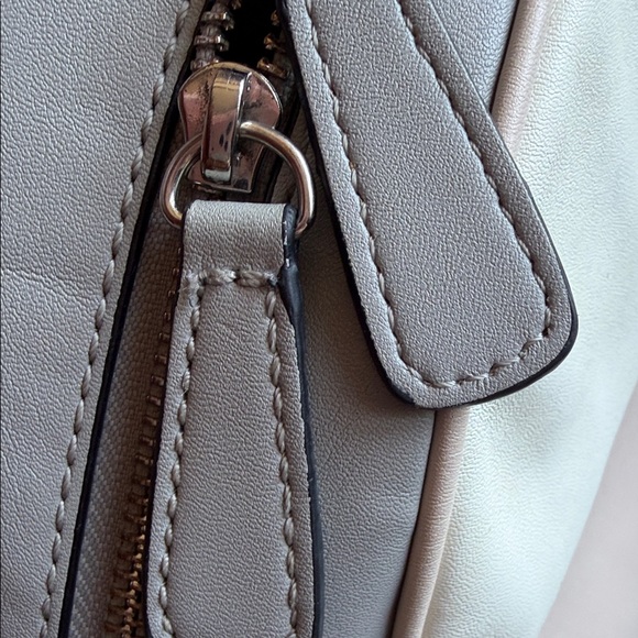 GUESS Cream Faux Leather Backpack - Picture 12 of 12
